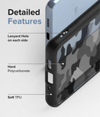 Estuche para Galaxy A53 5G - Ringke Fusion Matte Camo Black