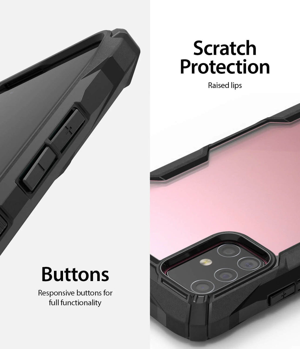 Estuche para Galaxy A71 - Ringke Fusion-X