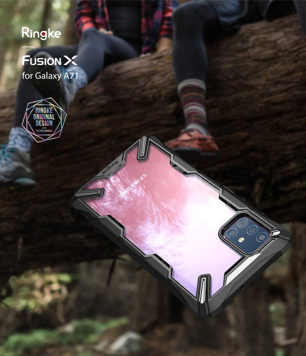 Estuche para Galaxy A71 - Ringke Fusion-X