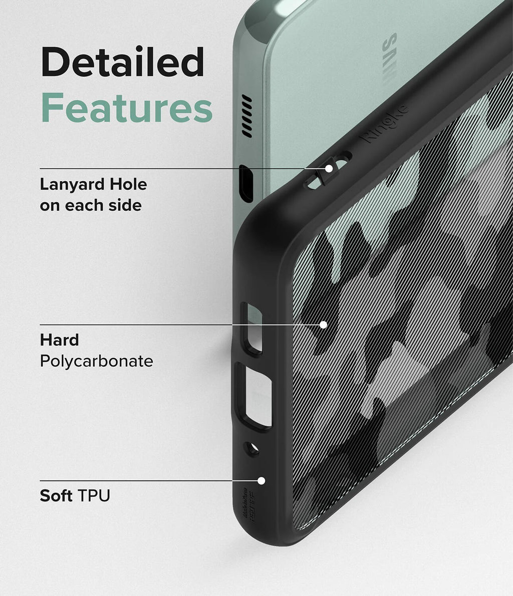 Estuche para Galaxy A73 5G - Ringke Fusion / Onyx