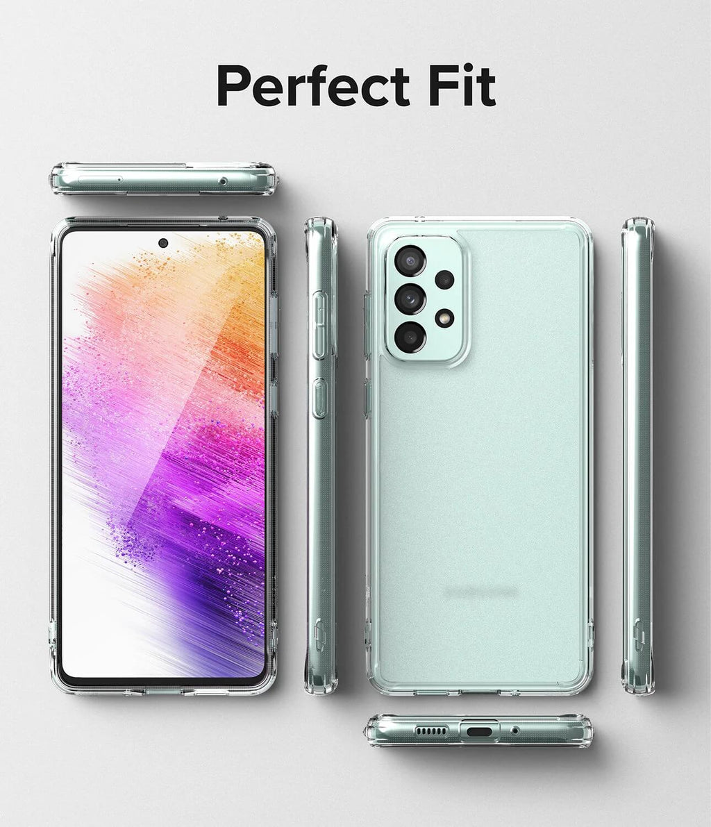 Estuche para Galaxy A73 5G - Ringke Fusion / Onyx