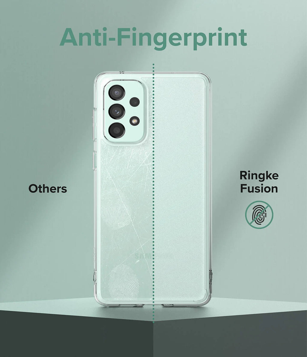 Estuche para Galaxy A73 5G - Ringke Fusion / Onyx