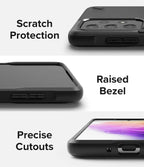 Estuche para Galaxy A73 5G - Ringke Fusion / Onyx