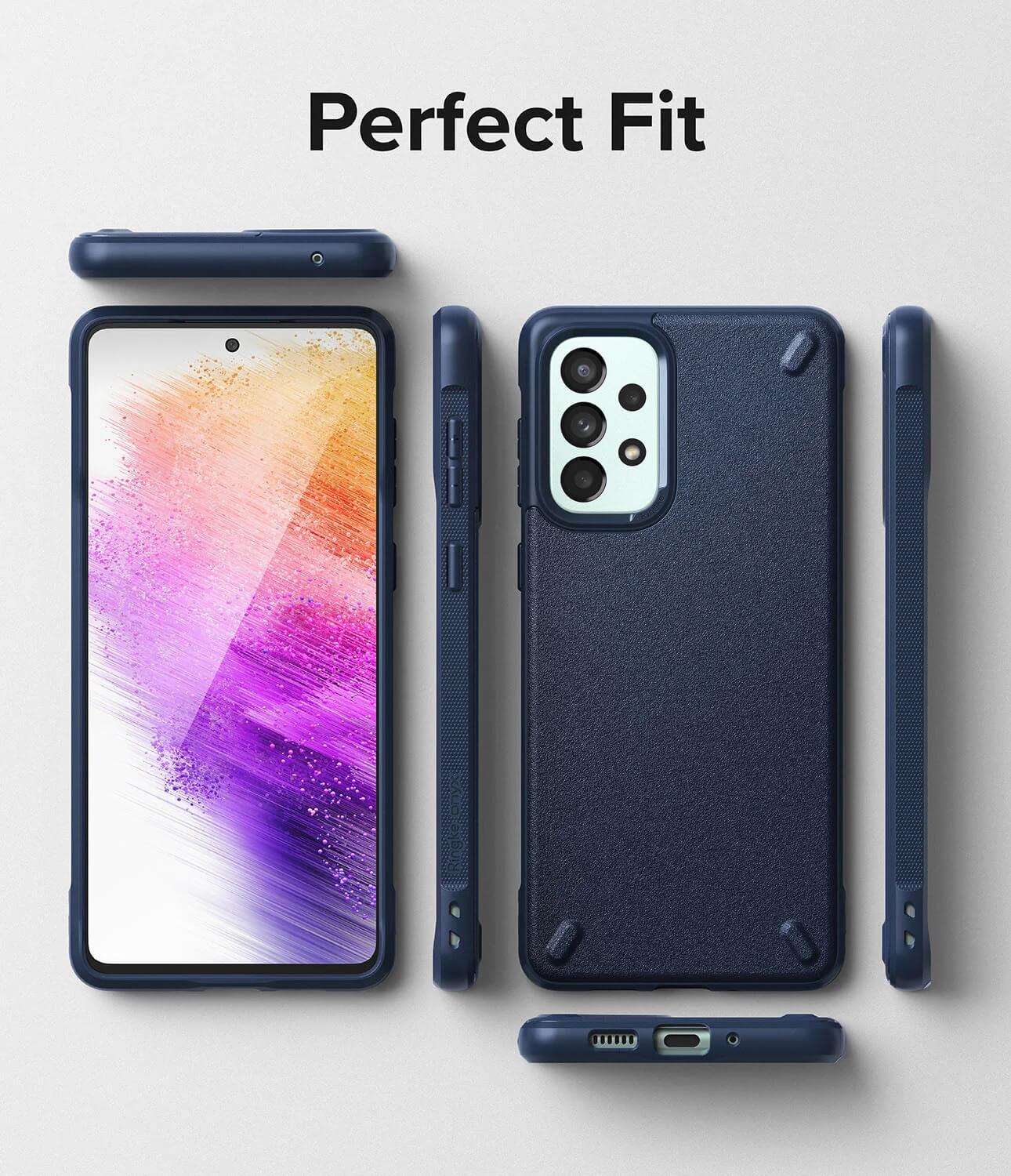 Estuche para Galaxy A73 5G - Ringke Fusion / Onyx