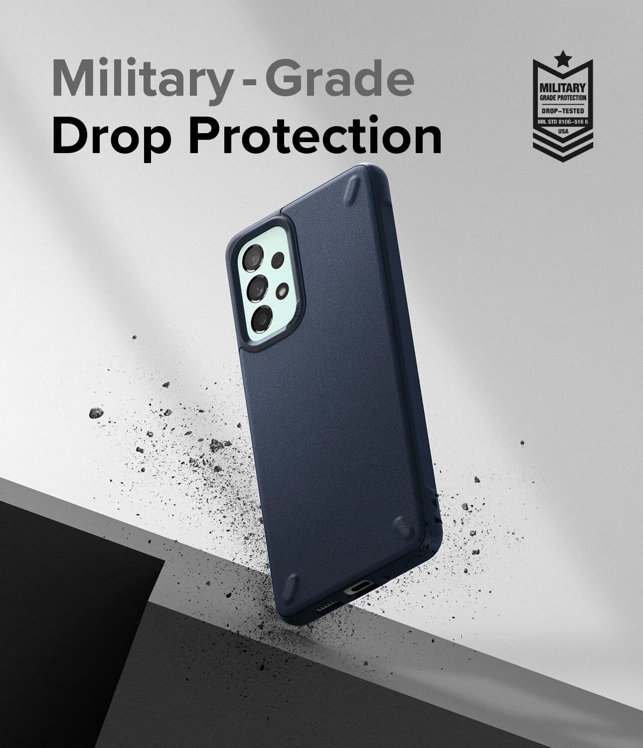 Estuche para Galaxy A73 5G - Ringke Fusion / Onyx