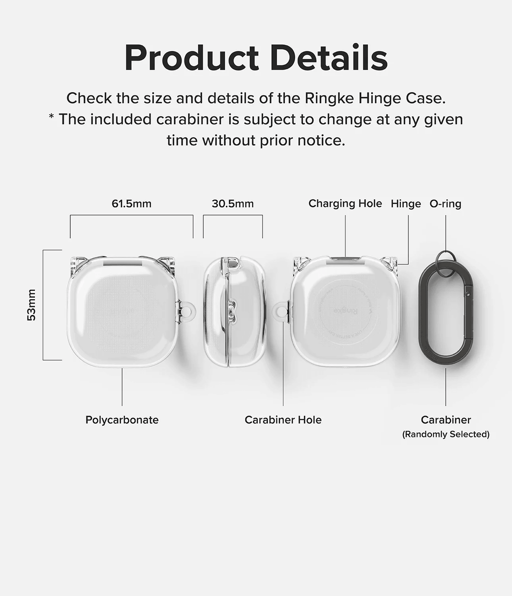 Esuche para Galaxy Buds 2 / Pro / Live / 2 Pro / Buds FE - Ringke Hinge