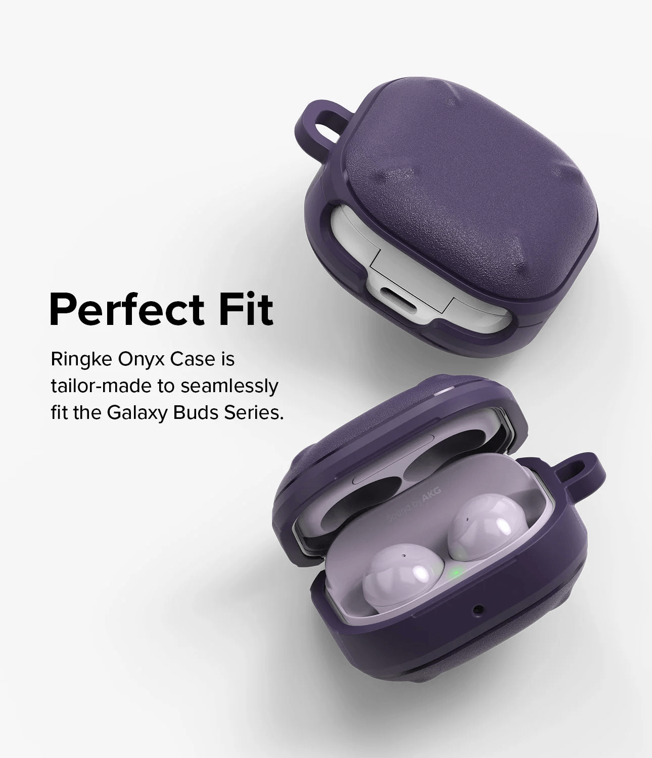 Estuche para Galaxy Buds Live / Pro / 2 Pro / FE - Ringke Onyx