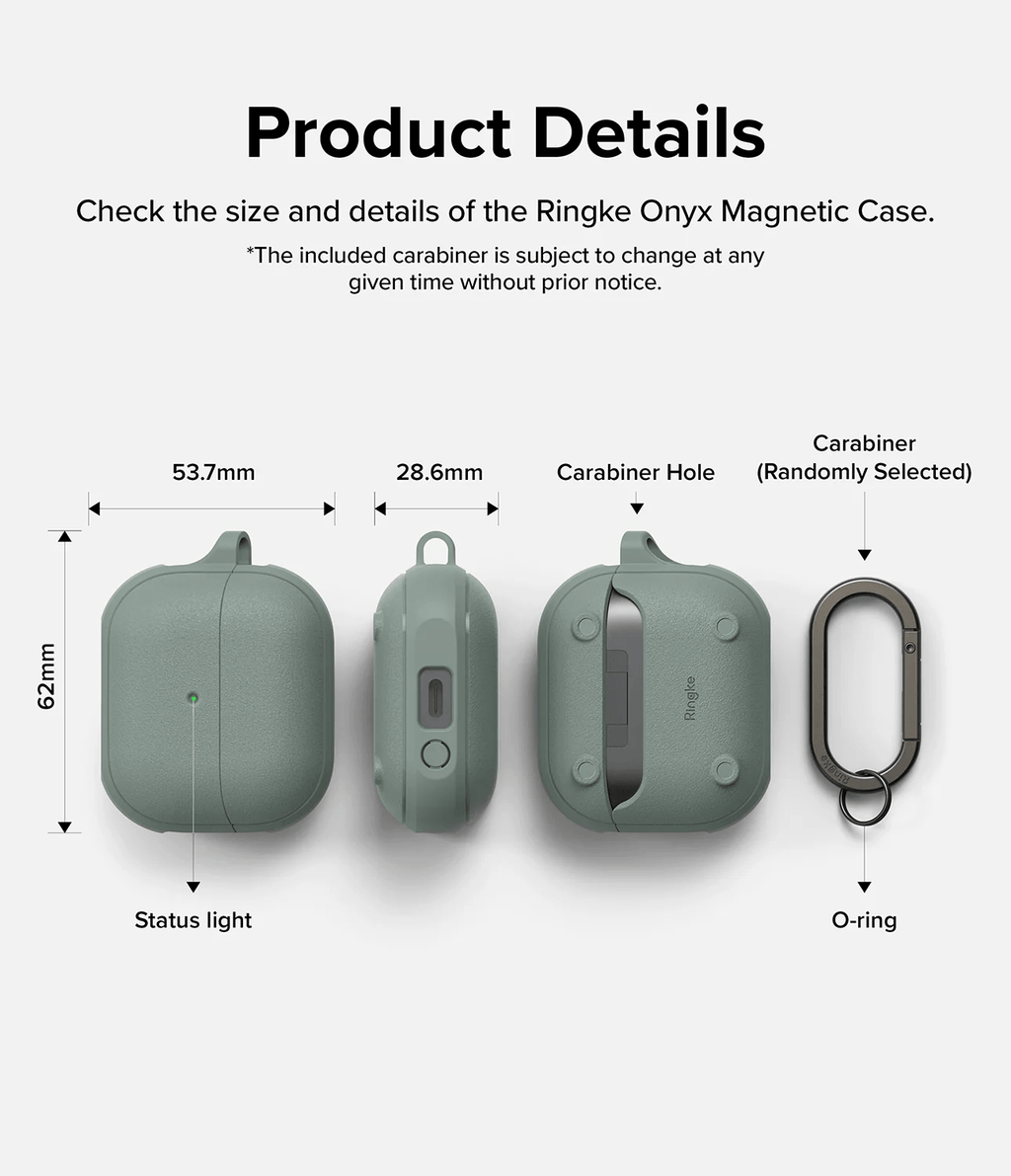 Estuche para Galaxy Buds 3 / 3 Pro - Ringke Onyx Magnetic