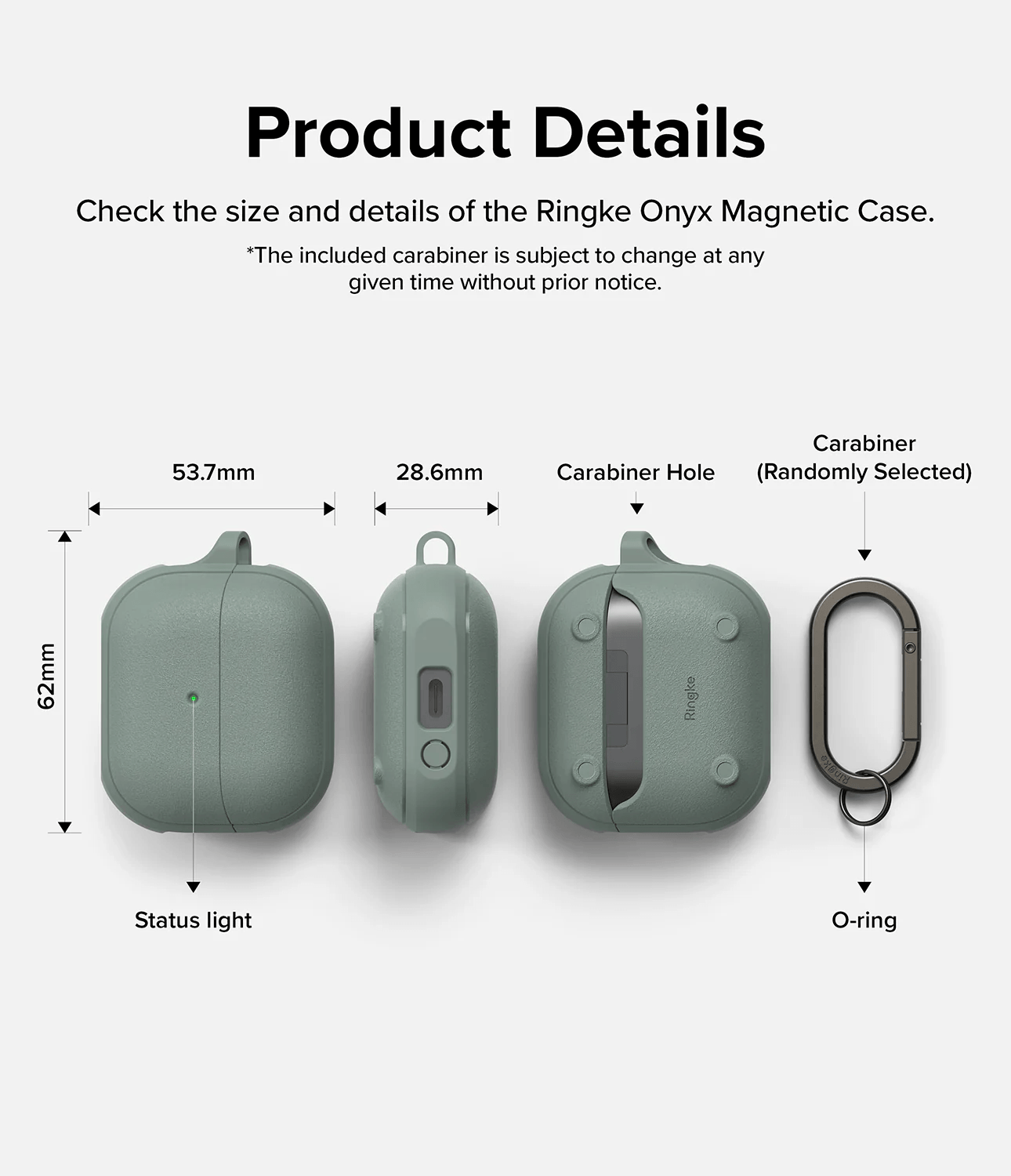 Estuche para Galaxy Buds 3 / 3 Pro - Ringke Onyx Magnetic