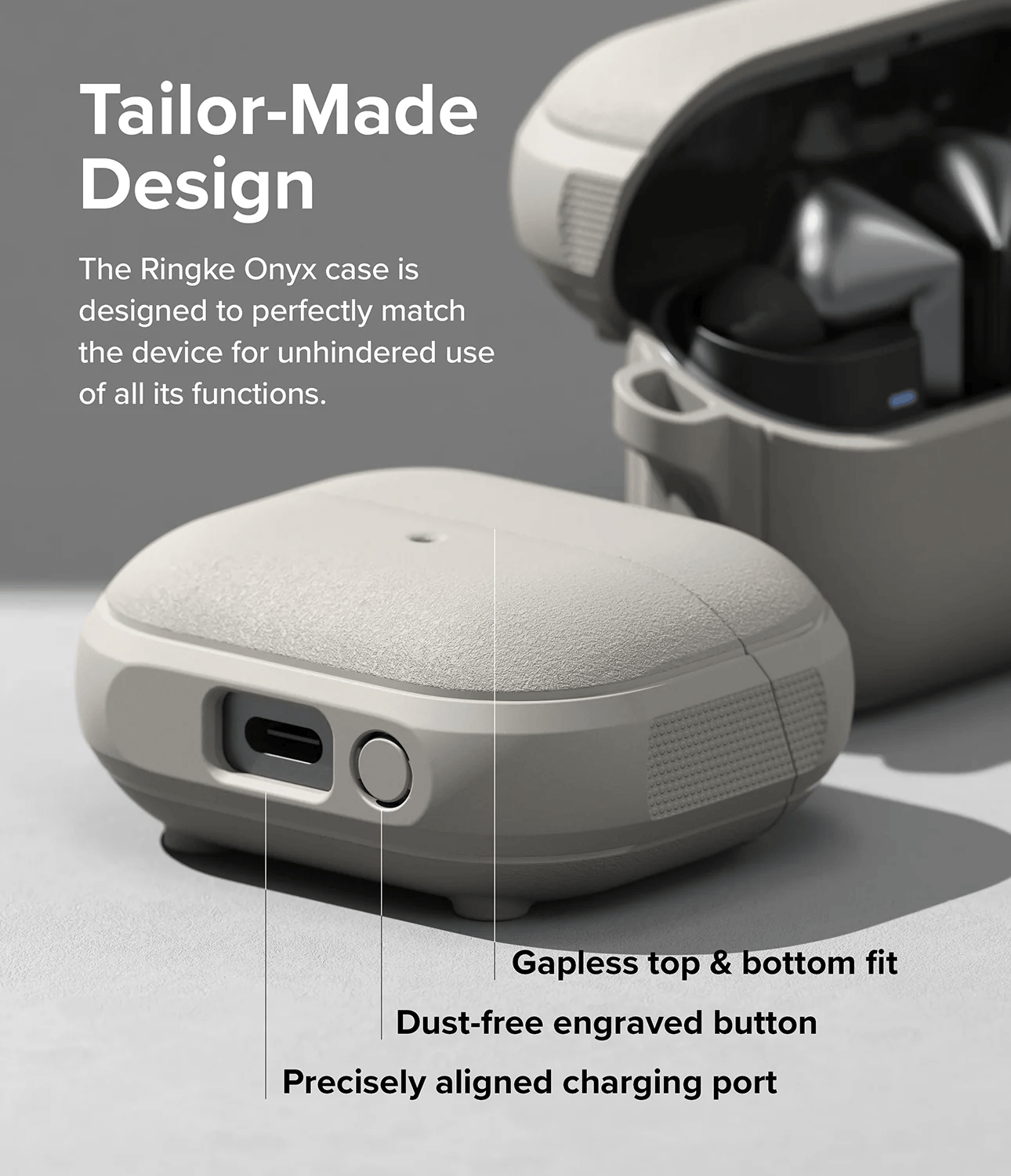 Estuche para Galaxy Buds 3 / 3 Pro - Ringke Onyx Magnetic