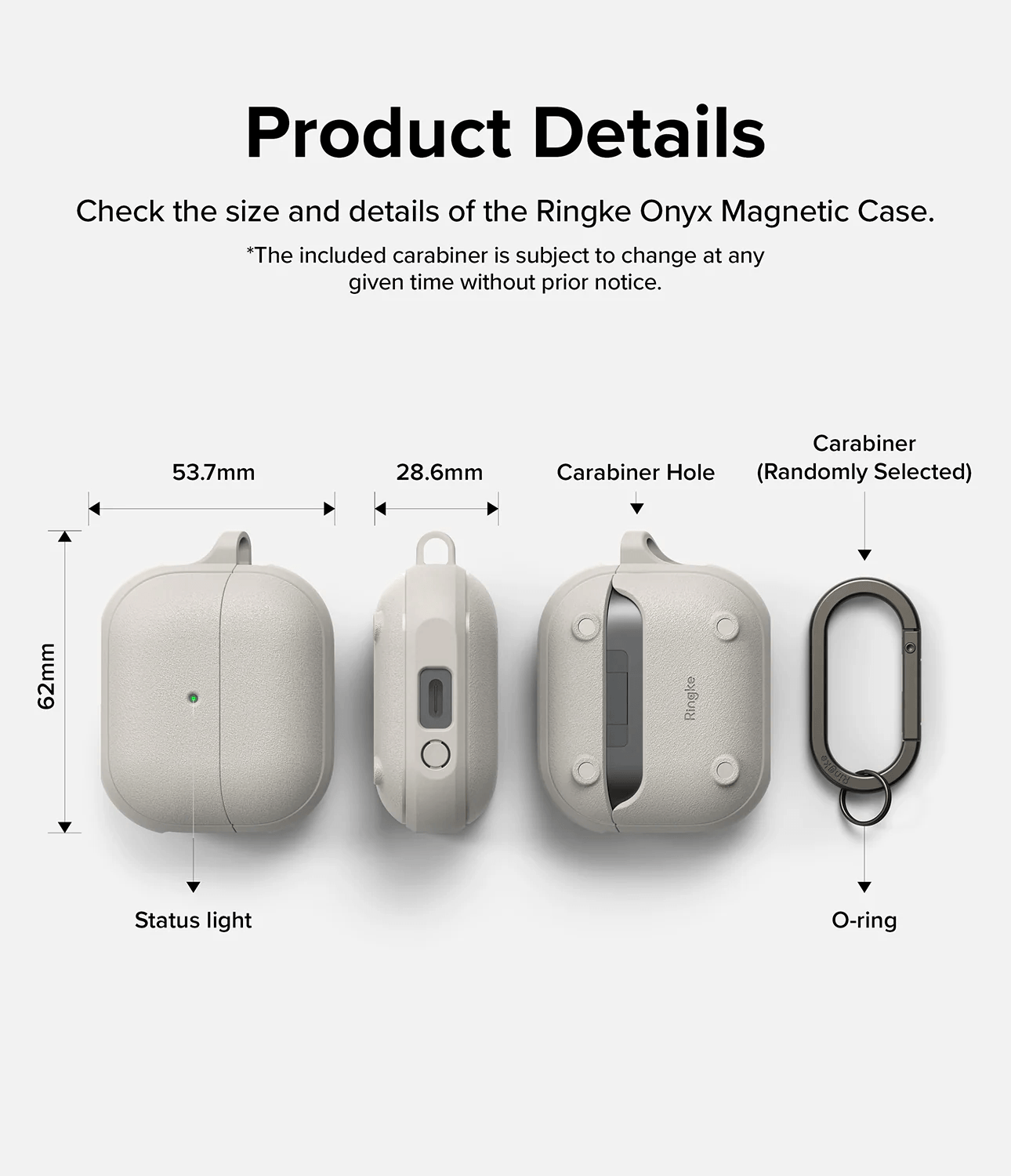 Estuche para Galaxy Buds 3 / 3 Pro - Ringke Onyx Magnetic