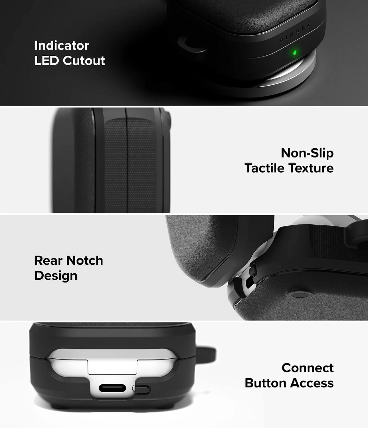 Estuche para Galaxy Buds 4 Pro / 4 - Ringke Onyx Magnetic