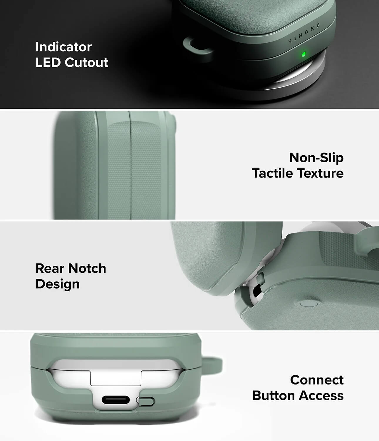 Estuche para Galaxy Buds 4 Pro / 4 - Ringke Onyx Magnetic