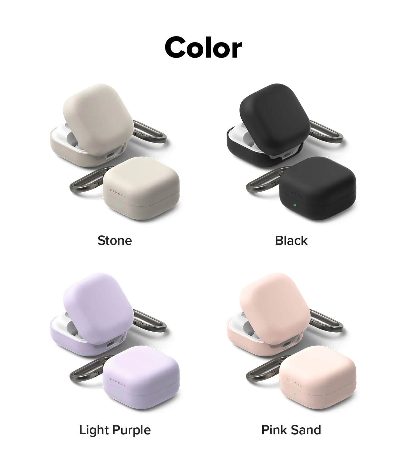 Estuche para Galaxy Buds 4 Pro / 4 - Ringke Silicone