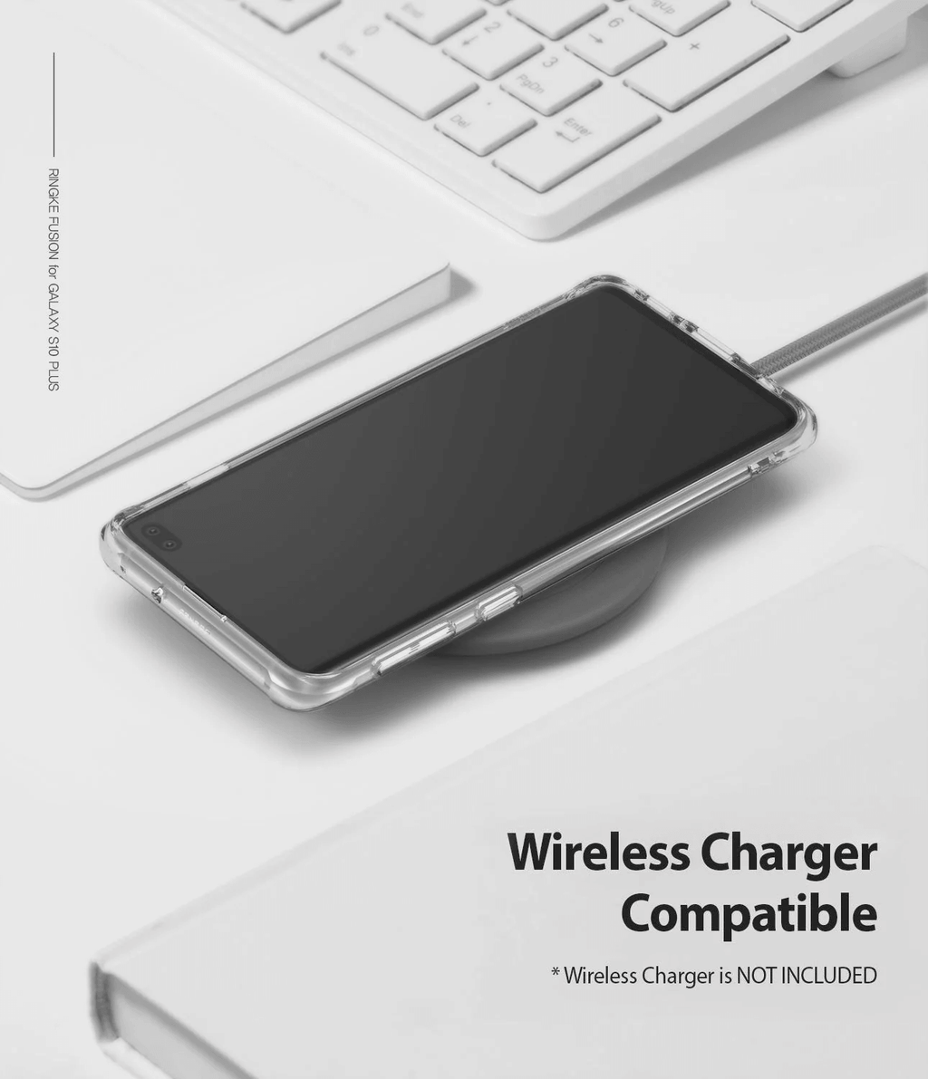 Estuche para Galaxy S10 Plus - Ringke Fusion - Clear