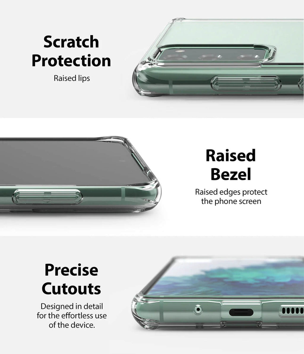 Estuches para Galaxy S20 FE - Ringke Fusion / Onyx