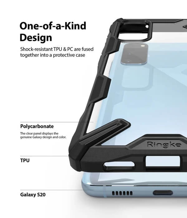 Estuches para Galaxy S20 Plus - Ringke Air-S / Fusion-X