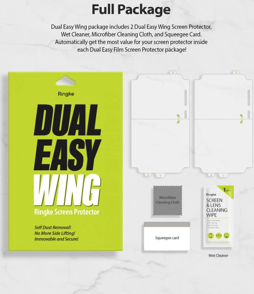 Protector de pantalla para S20 Ultra - Dual Easy Wing Full