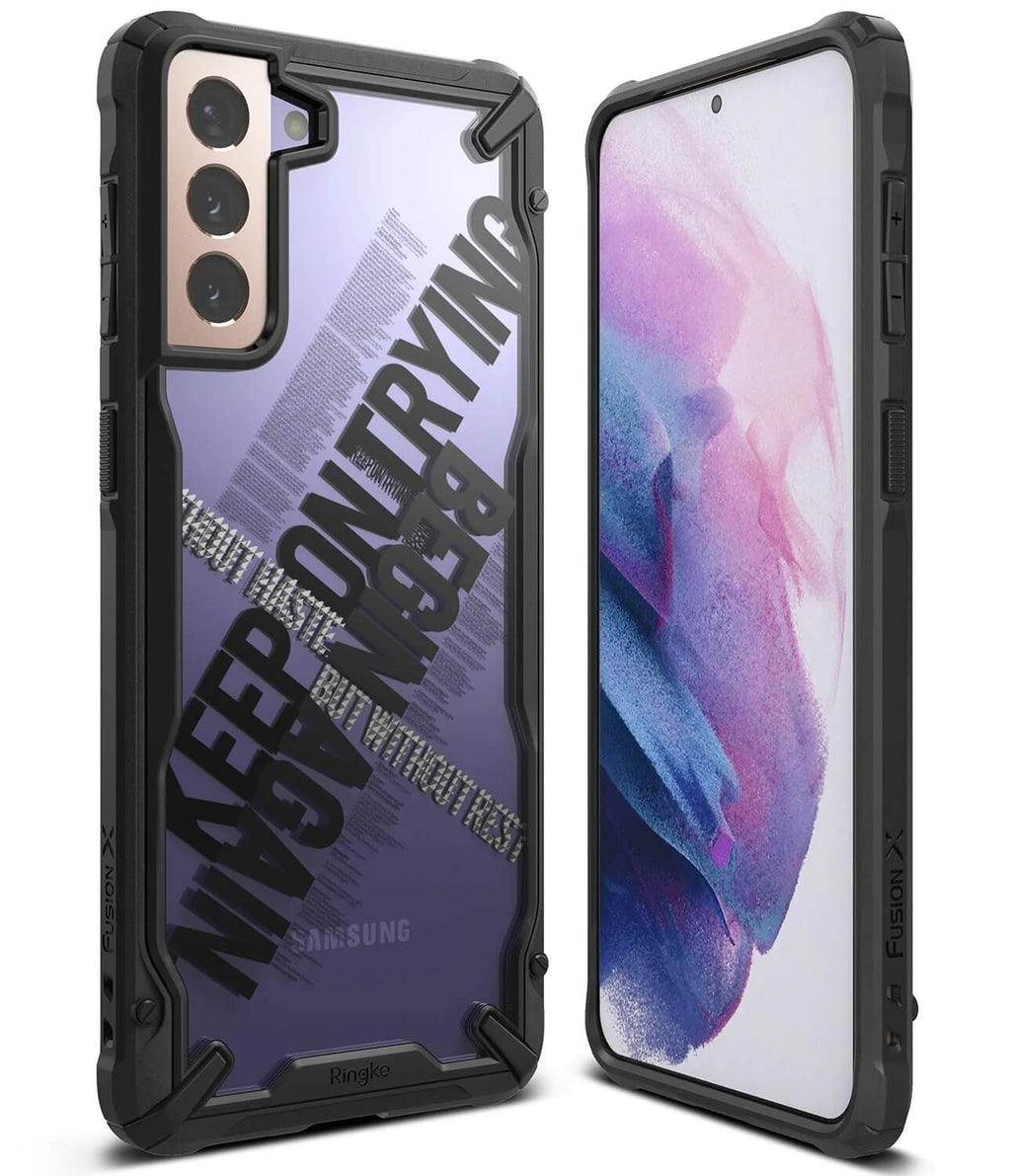 Estuche para Galaxy S21 - Ringke Fusion-X