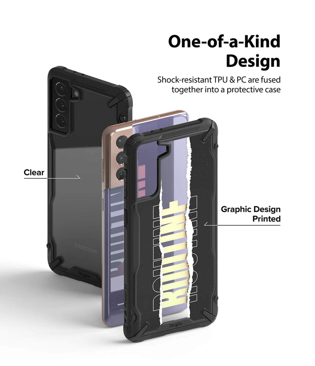 Estuche para Galaxy S21 - Ringke Fusion-X