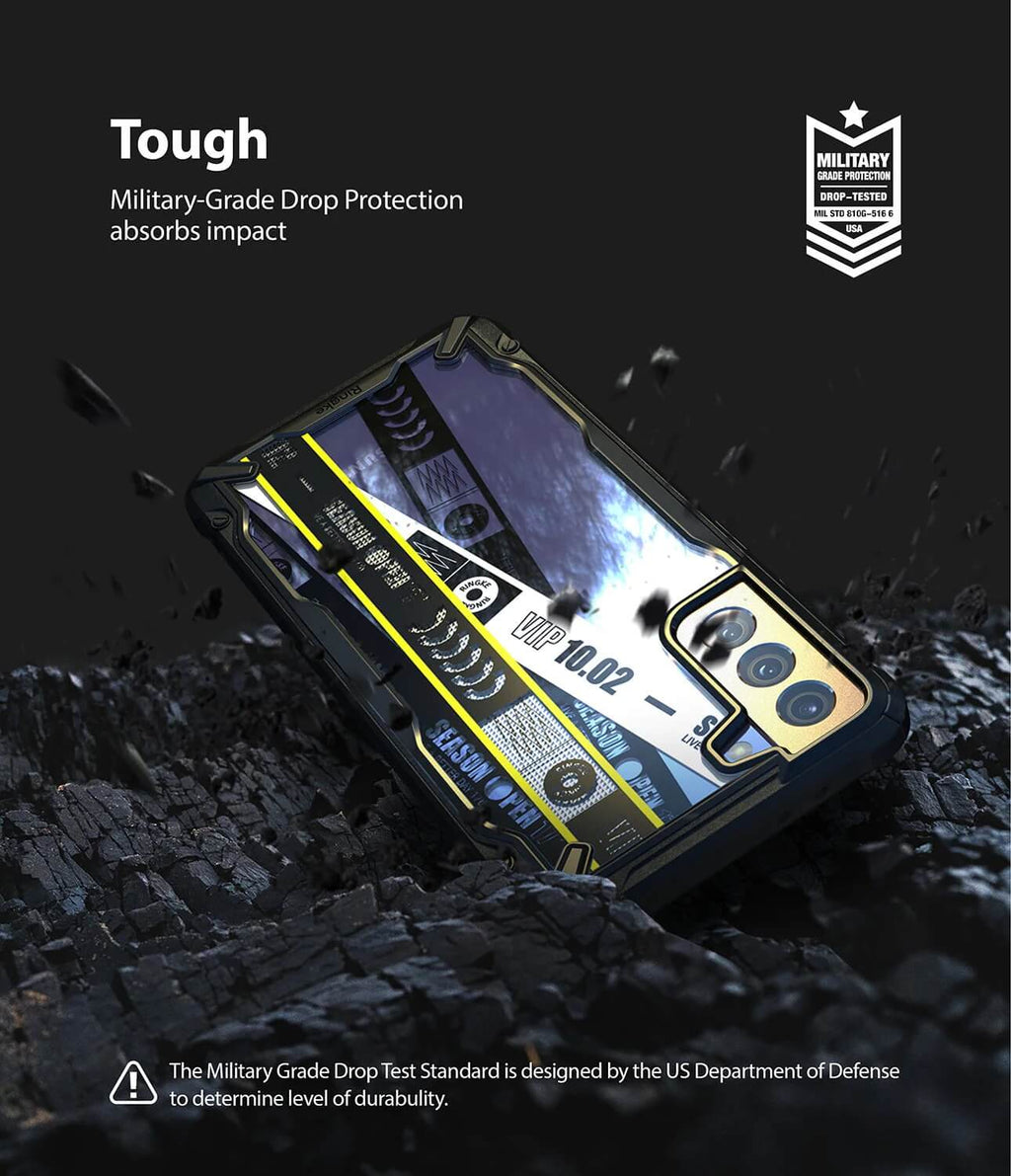 Estuche para Galaxy S21 - Ringke Fusion-X