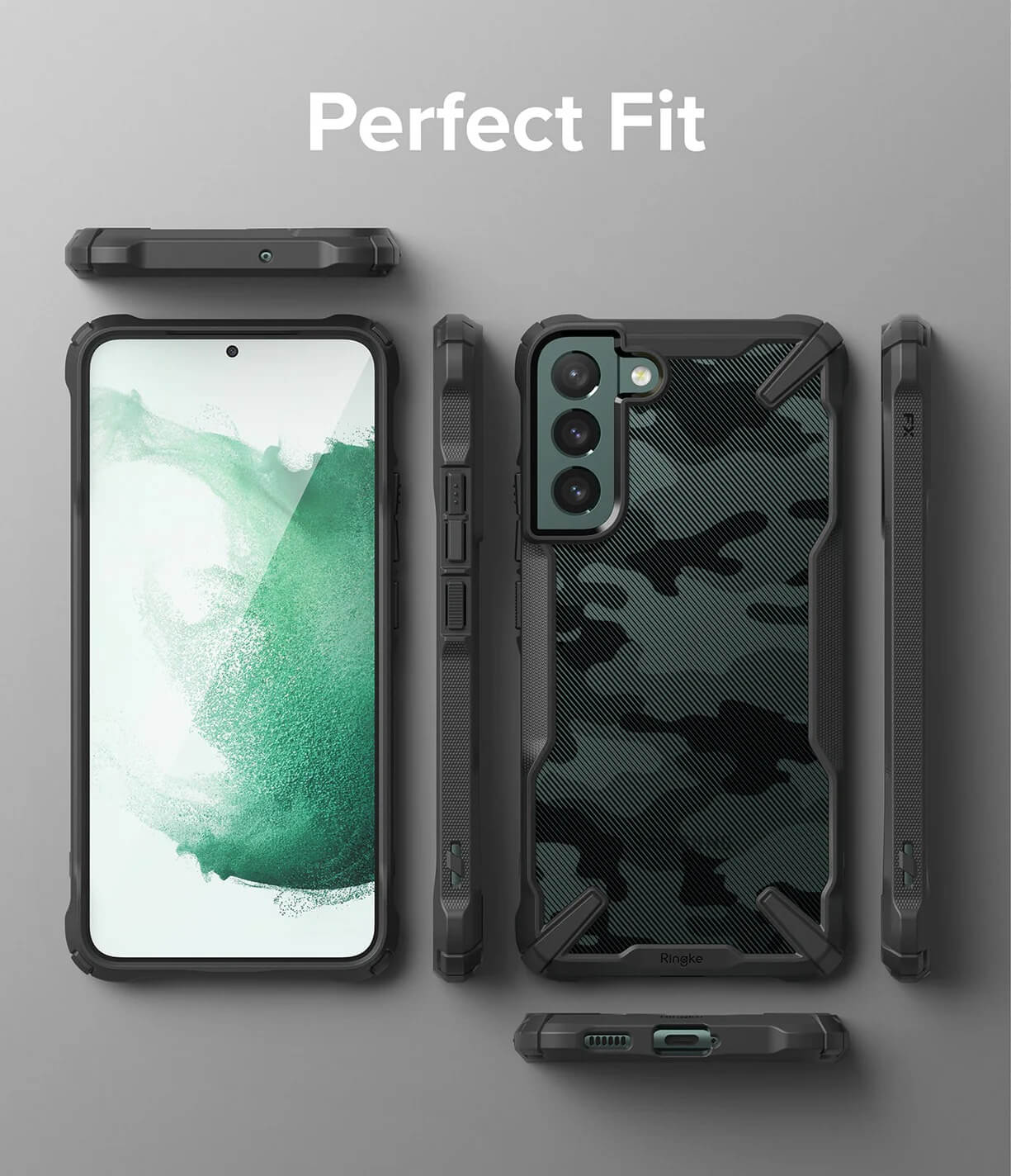 Estuche para Galaxy S22 Plus - Ringke Fusion-X