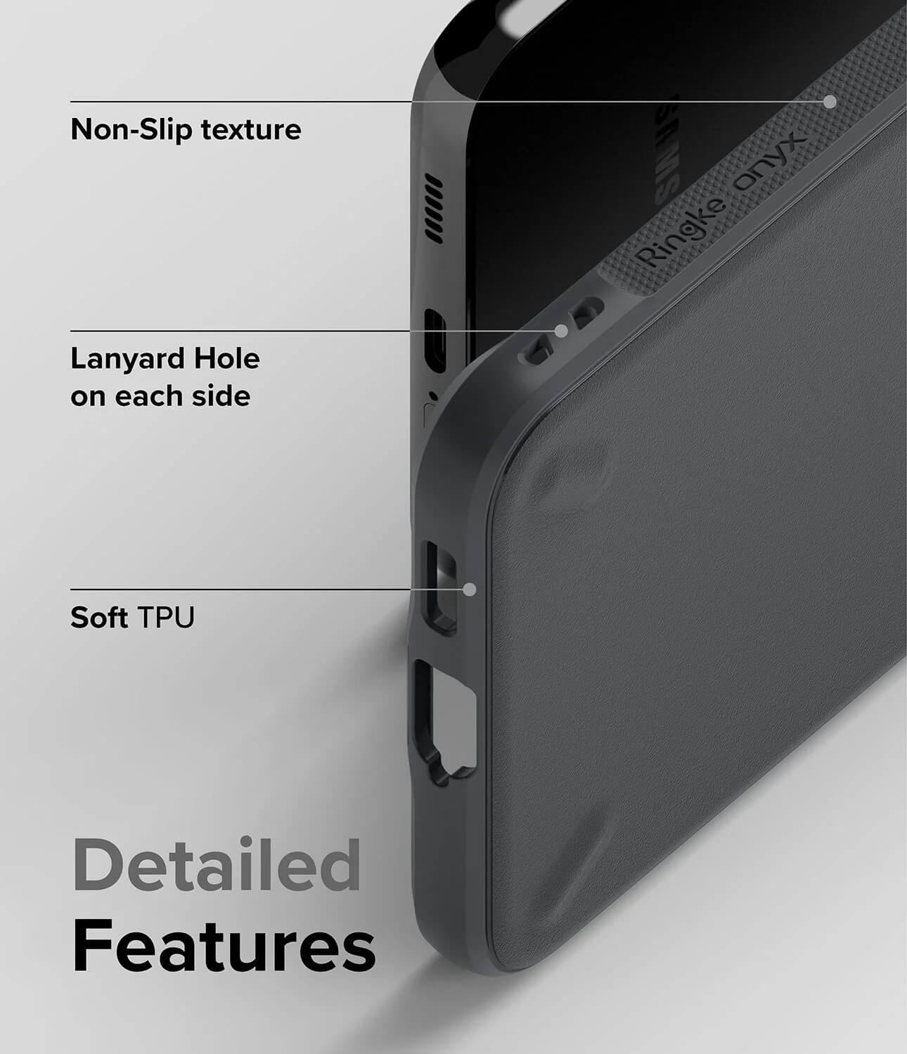 Estuche para Galaxy S22 Plus - Ringke Onyx