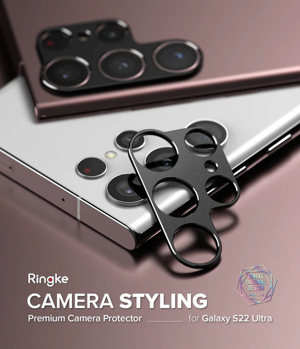 Protector de Cámara para Galaxy S22 Ultra - Ringke Camera Styling