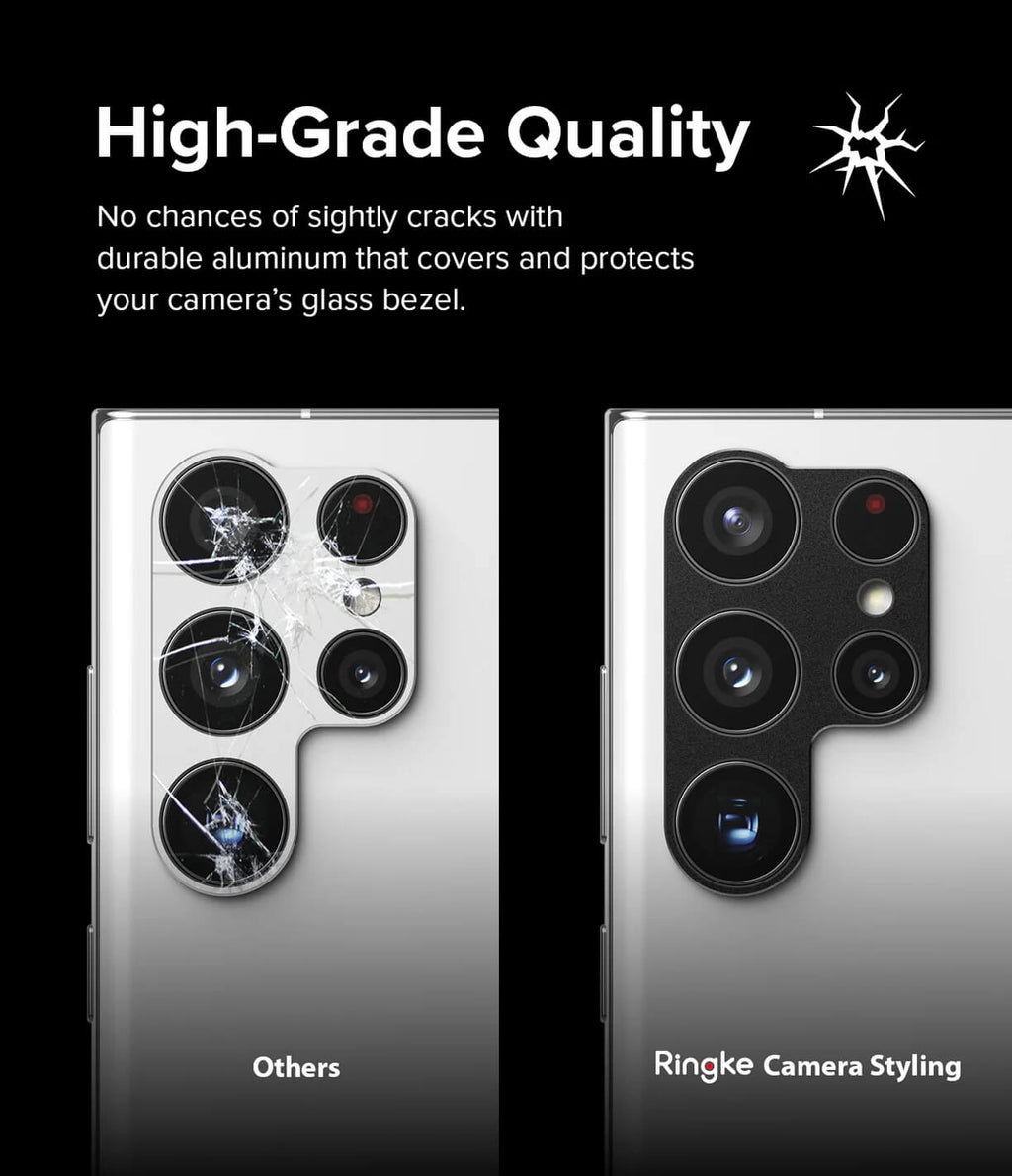 Protector de Cámara para Galaxy S22 Ultra - Ringke Camera Styling