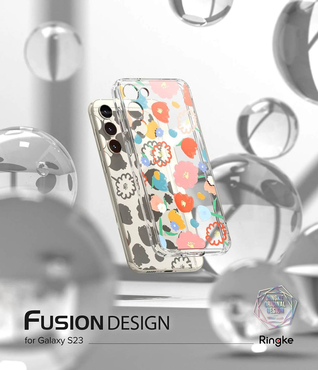 Estuche para Galaxy S23 - Ringke Fusion Design