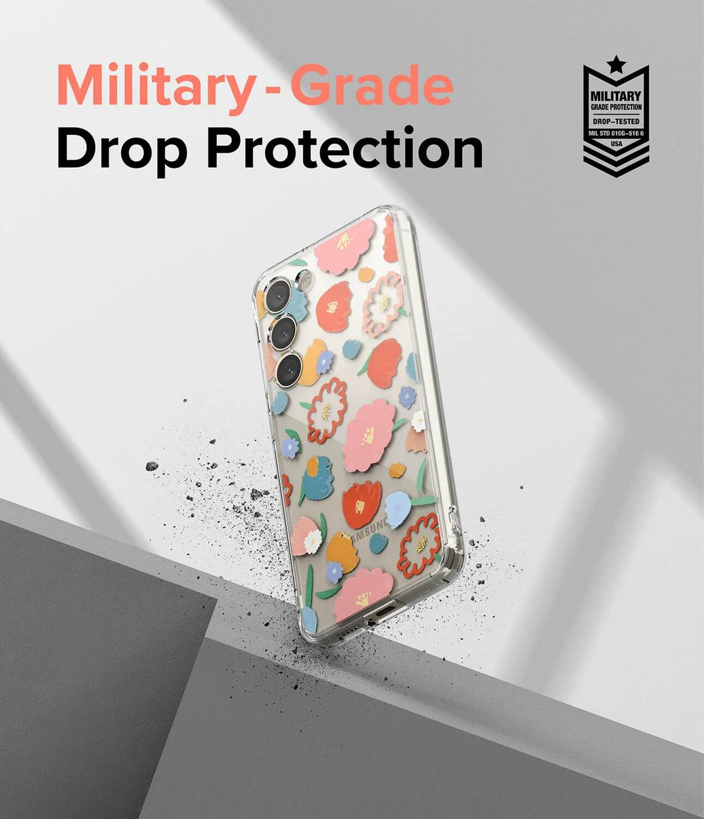 Estuche para Galaxy S23 - Ringke Fusion Design