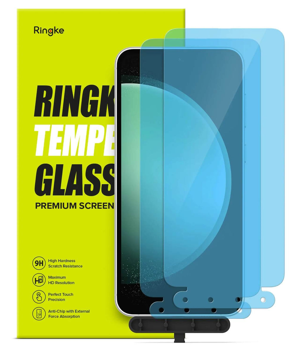 Protector de Pantalla para Galaxy S23 FE - Ringke Tempered Glass (Pack de 2)