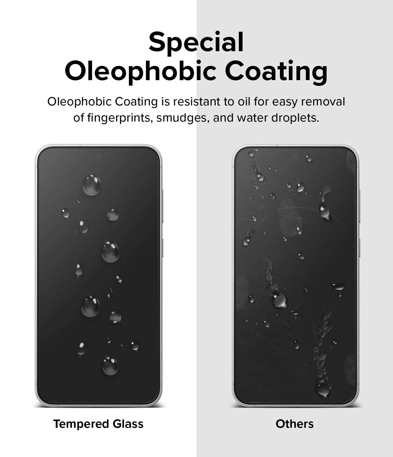 Protector de Pantalla para Galaxy S23 FE - Ringke Tempered Glass (Pack de 2)
