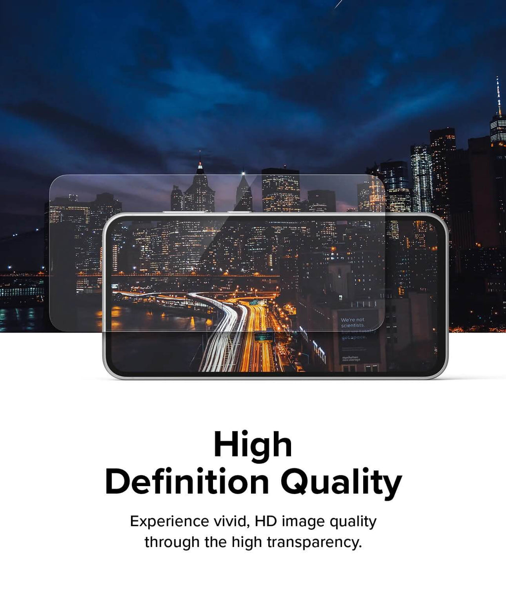 Protector de Pantalla para Galaxy S23 FE - Ringke Tempered Glass (Pack de 2)
