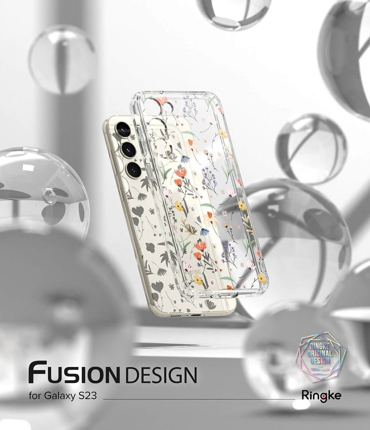 Estuche para Galaxy S23 Plus - Ringke Fusion Design