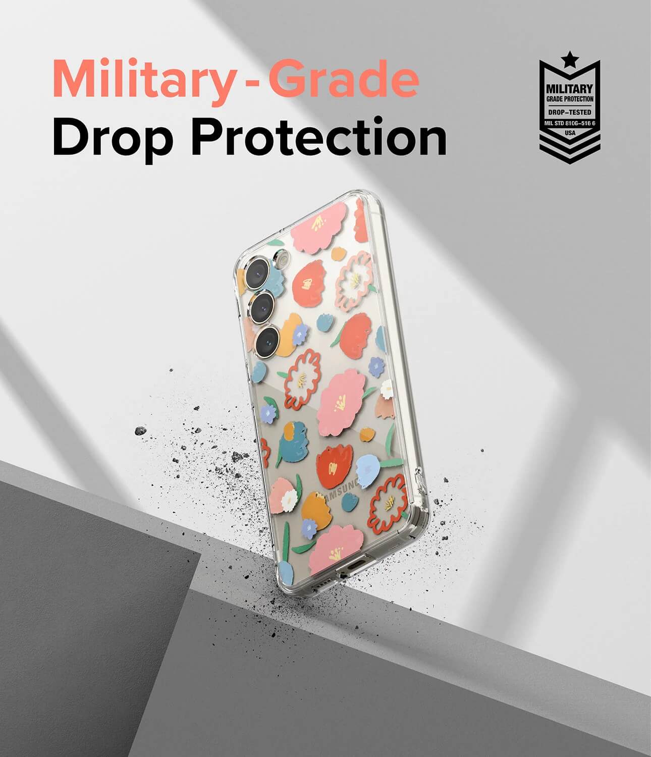 Estuche para Galaxy S23 Plus - Ringke Fusion Design