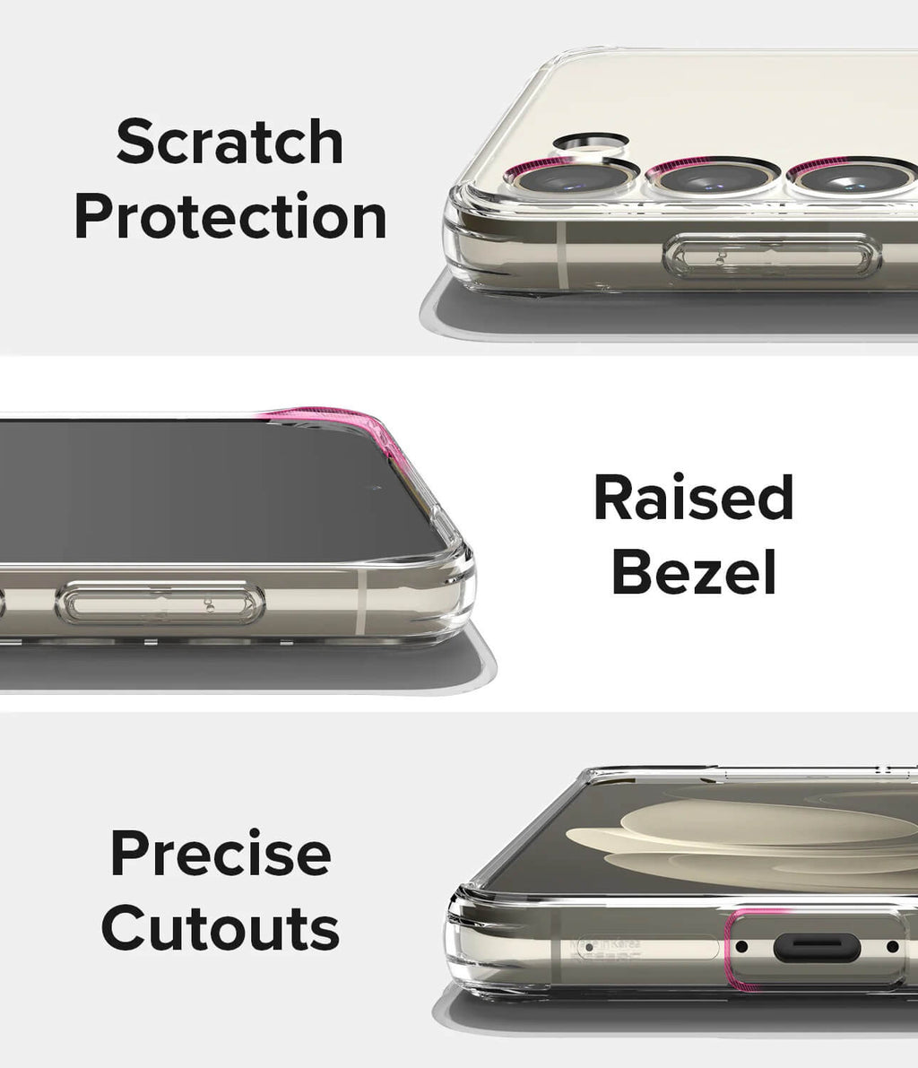 Estuche para Galaxy S23 Plus - Ringke Fusion Card Clear