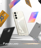 Estuche para Galaxy S23 Plus - Ringke Fusion Card Clear