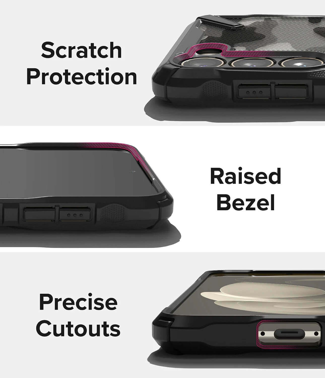 Estuche para Galaxy S23 Plus - Ringke Fusion-X