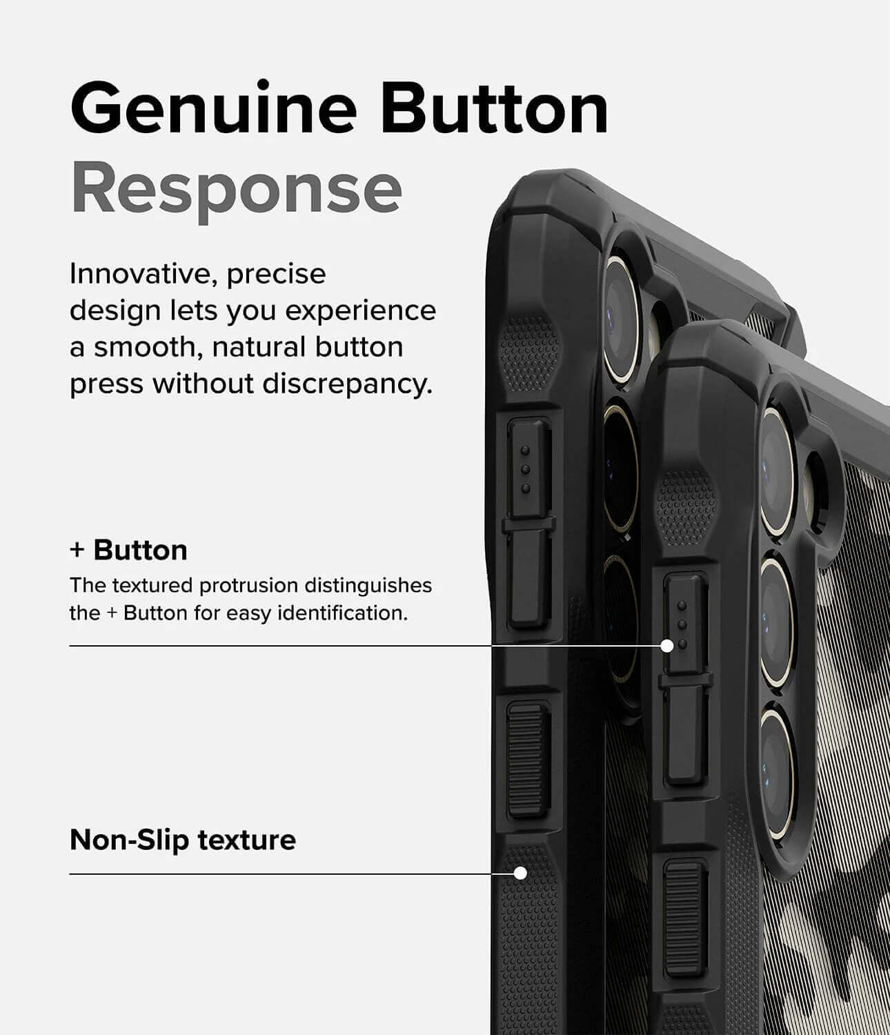 Estuche para Galaxy S23 Plus - Ringke Fusion-X