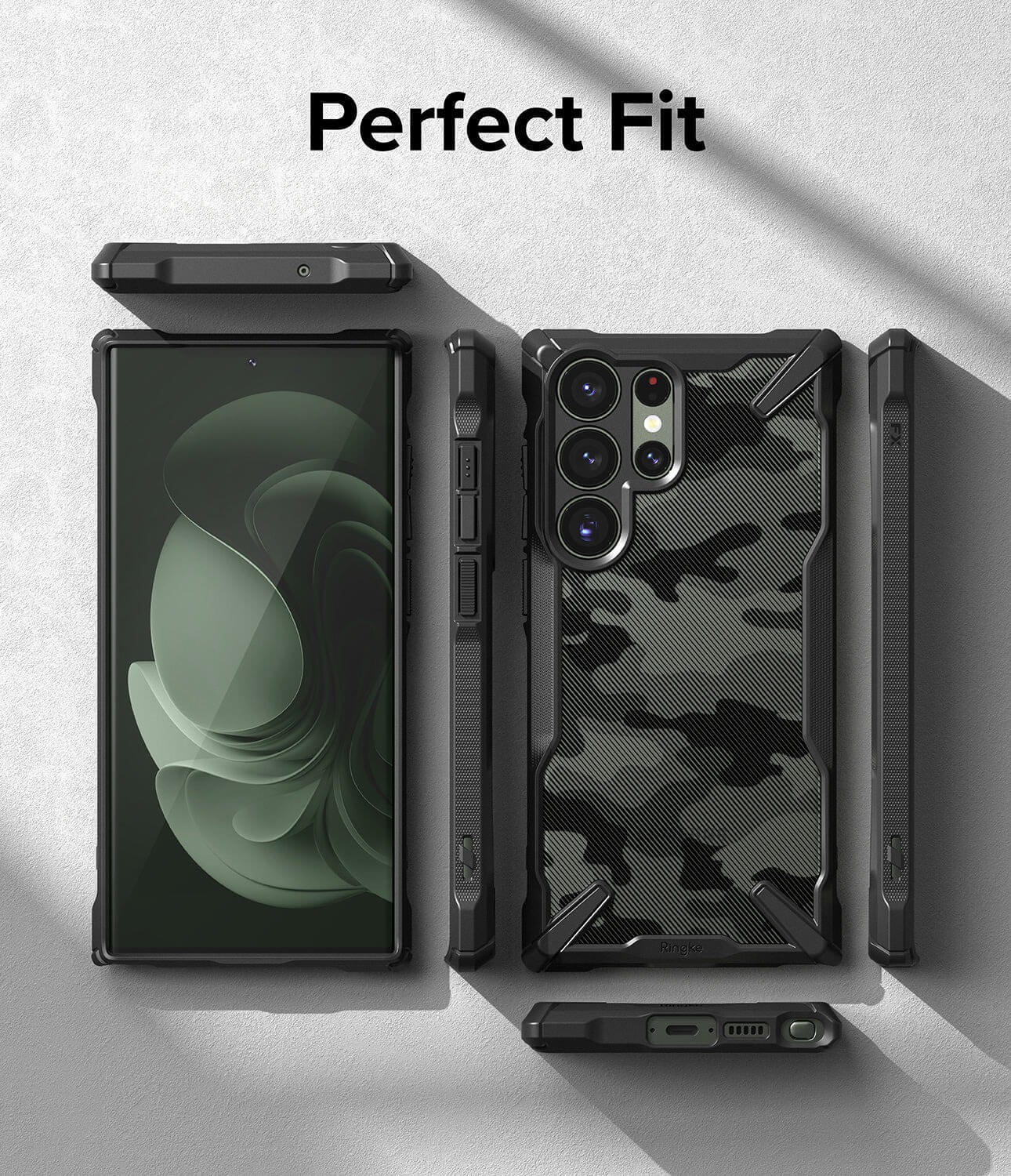 Estuche para Galaxy S23 Ultra - Ringke Fusion-X