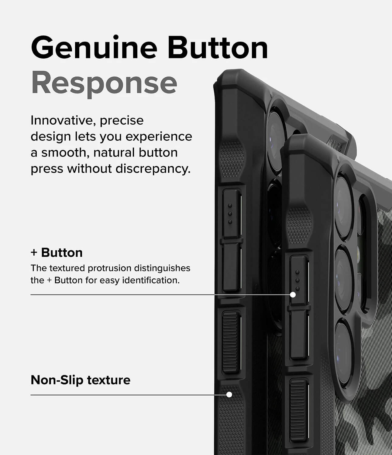 Estuche para Galaxy S23 Ultra - Ringke Fusion-X