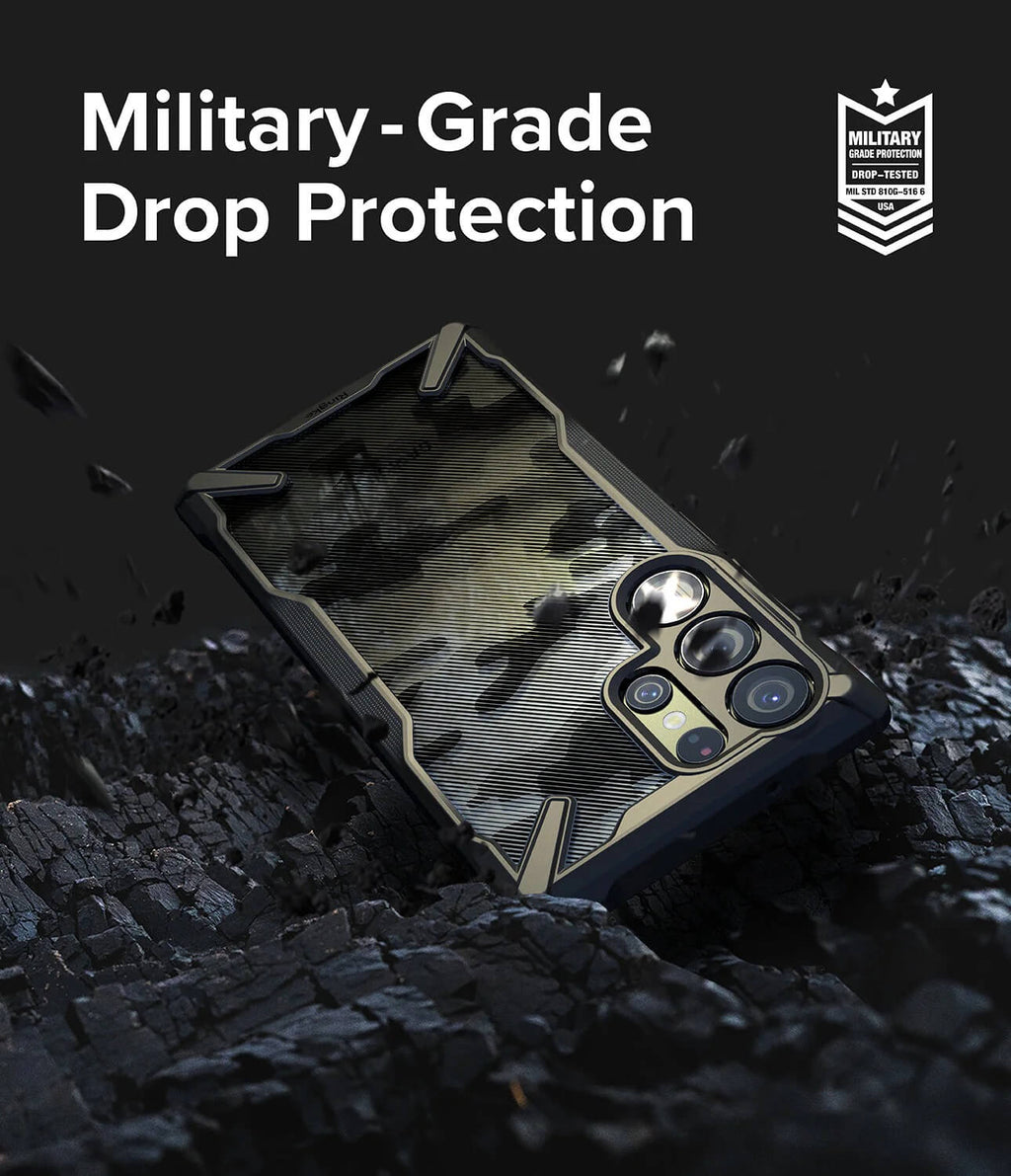Estuche para Galaxy S23 Ultra - Ringke Fusion-X