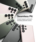 Protector de Cámara para Galaxy S23 Ultra - Ringke Lens Frame Glass Black