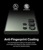 Protector de Cámara para Galaxy S23 Ultra - Ringke Lens Frame Glass Black