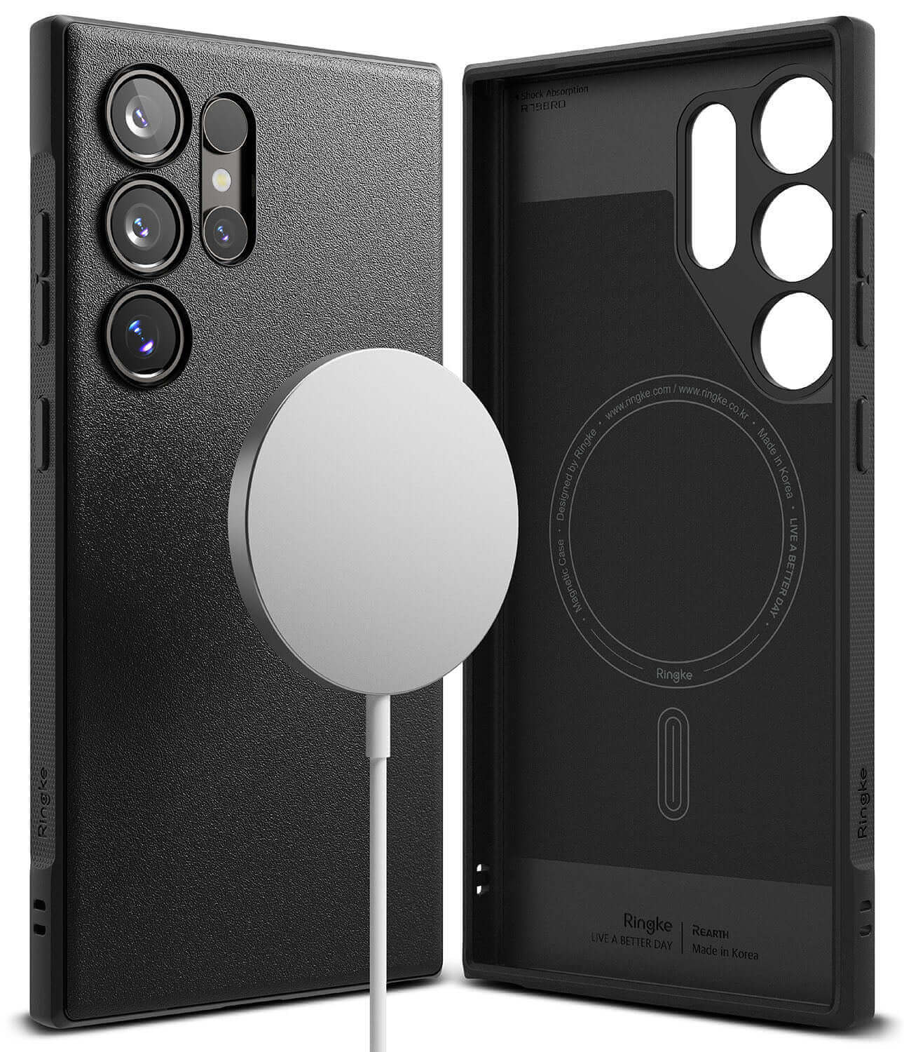 Estuche para Galaxy S24 Ultra - Ringke Onyx Magnetic Black