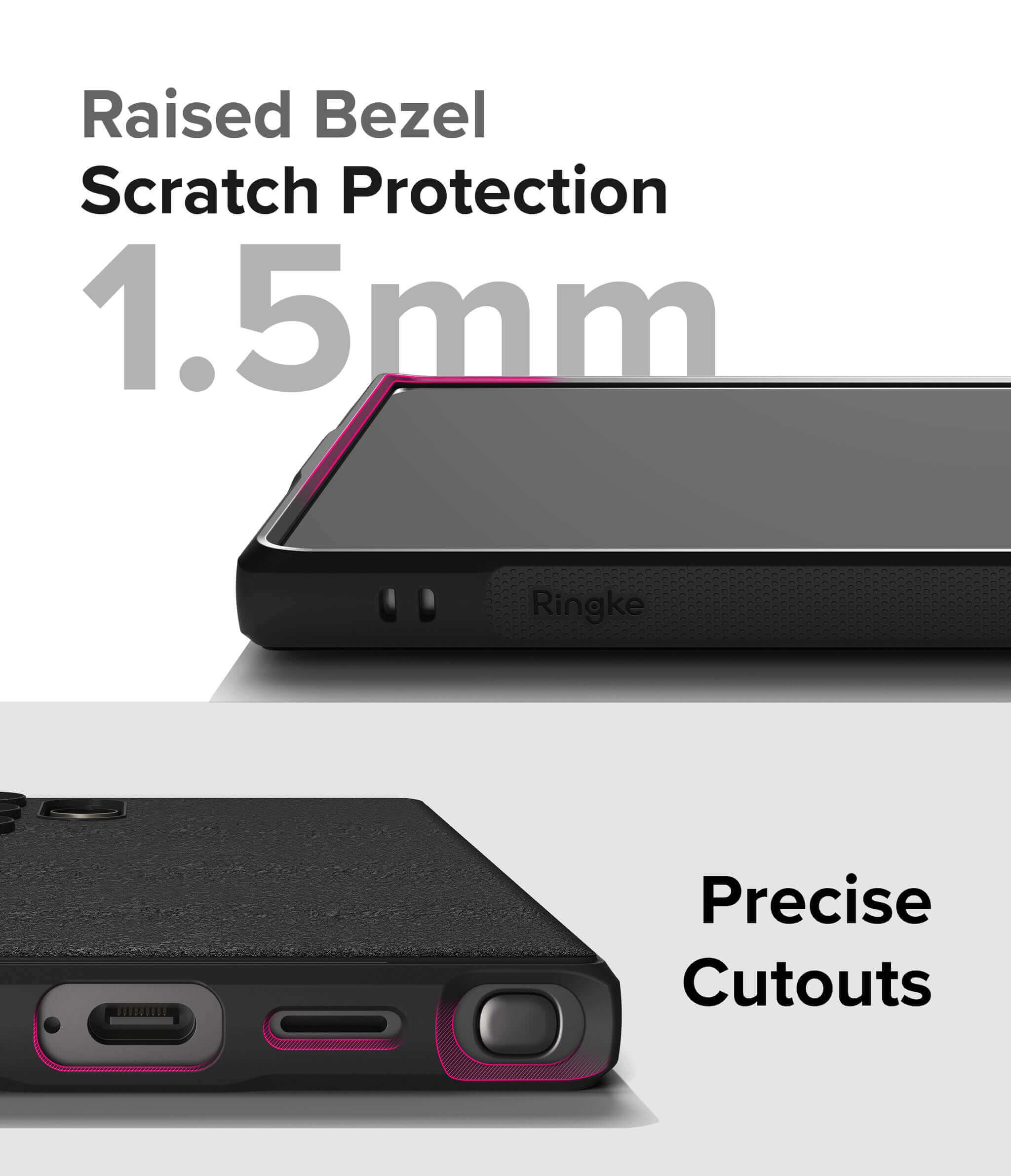 Estuche para Galaxy S24 Ultra - Ringke Onyx Magnetic Black