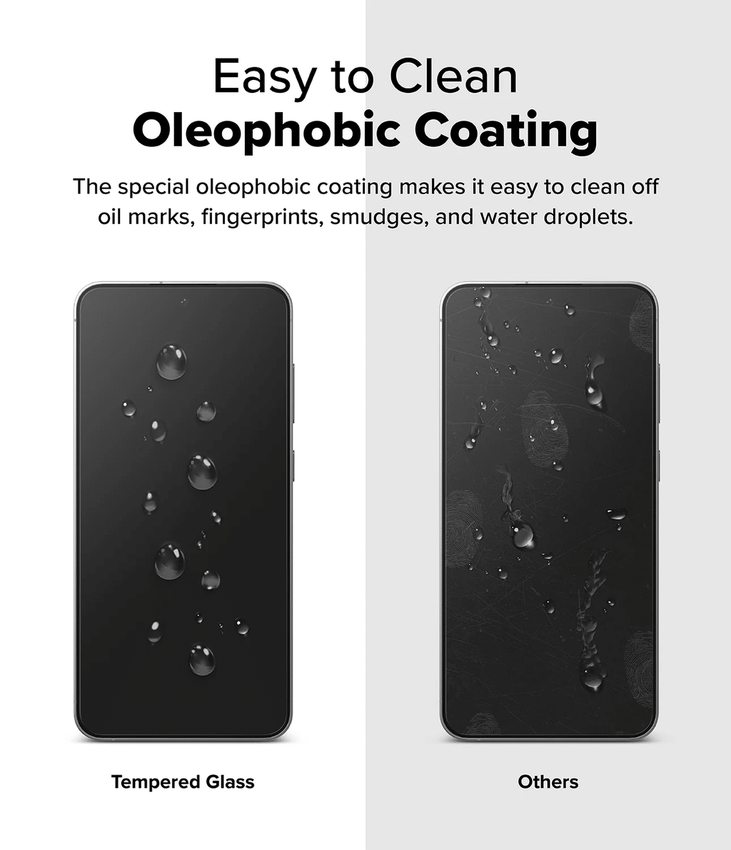 Protector de Pantalla para Galaxy S24 FE - Ringke Easy Slide Tempered Glass