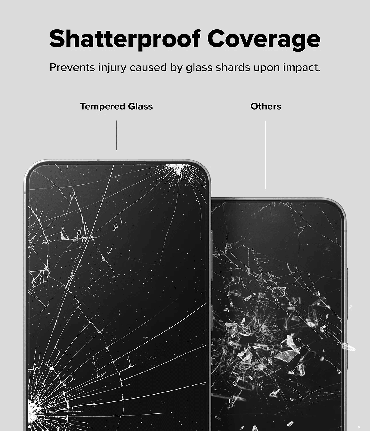 Protector de Pantalla para Galaxy S24 FE - Ringke Easy Slide Tempered Glass