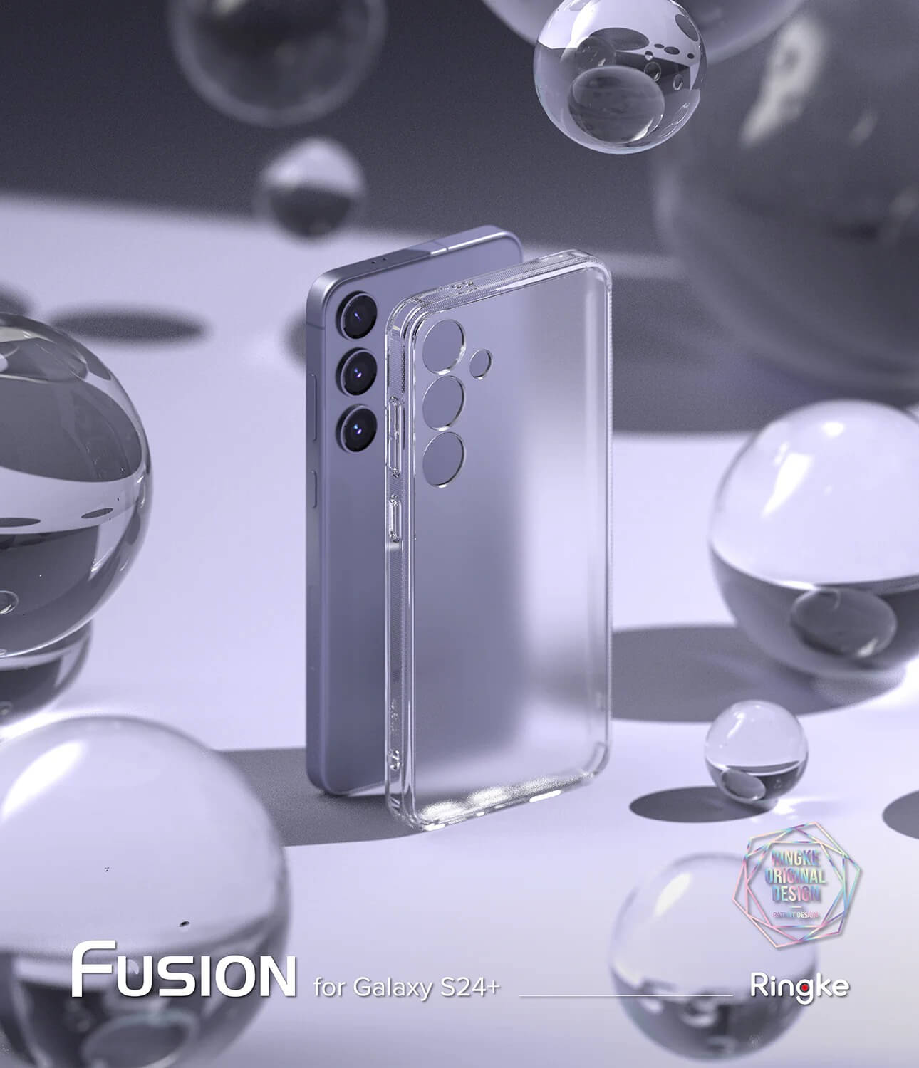Estuche para Galaxy S24 Plus - Ringke Fusion